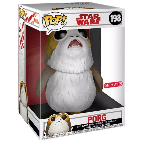 Funko POP #198 Jumbo Star Wars Porg Exclusive Figure
